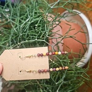 Hand Crafter Bead Earrings